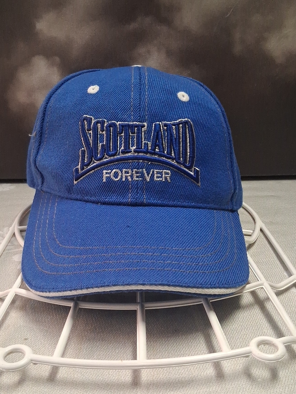 Source Unknown Blue "Scotland Forever" Baseball Cap
